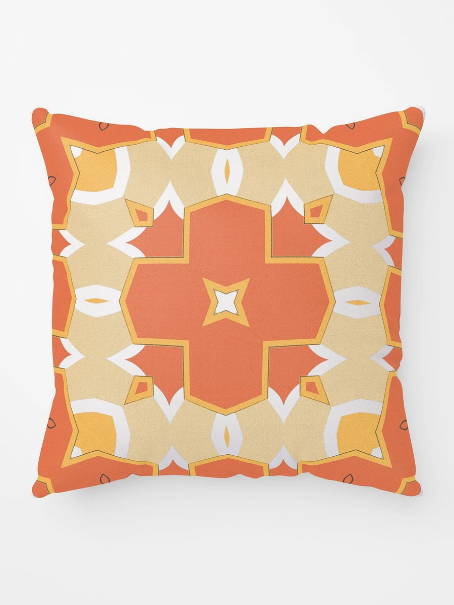 Sunset Delight- Abstract Geometric Print Throw Pillow product image (9)