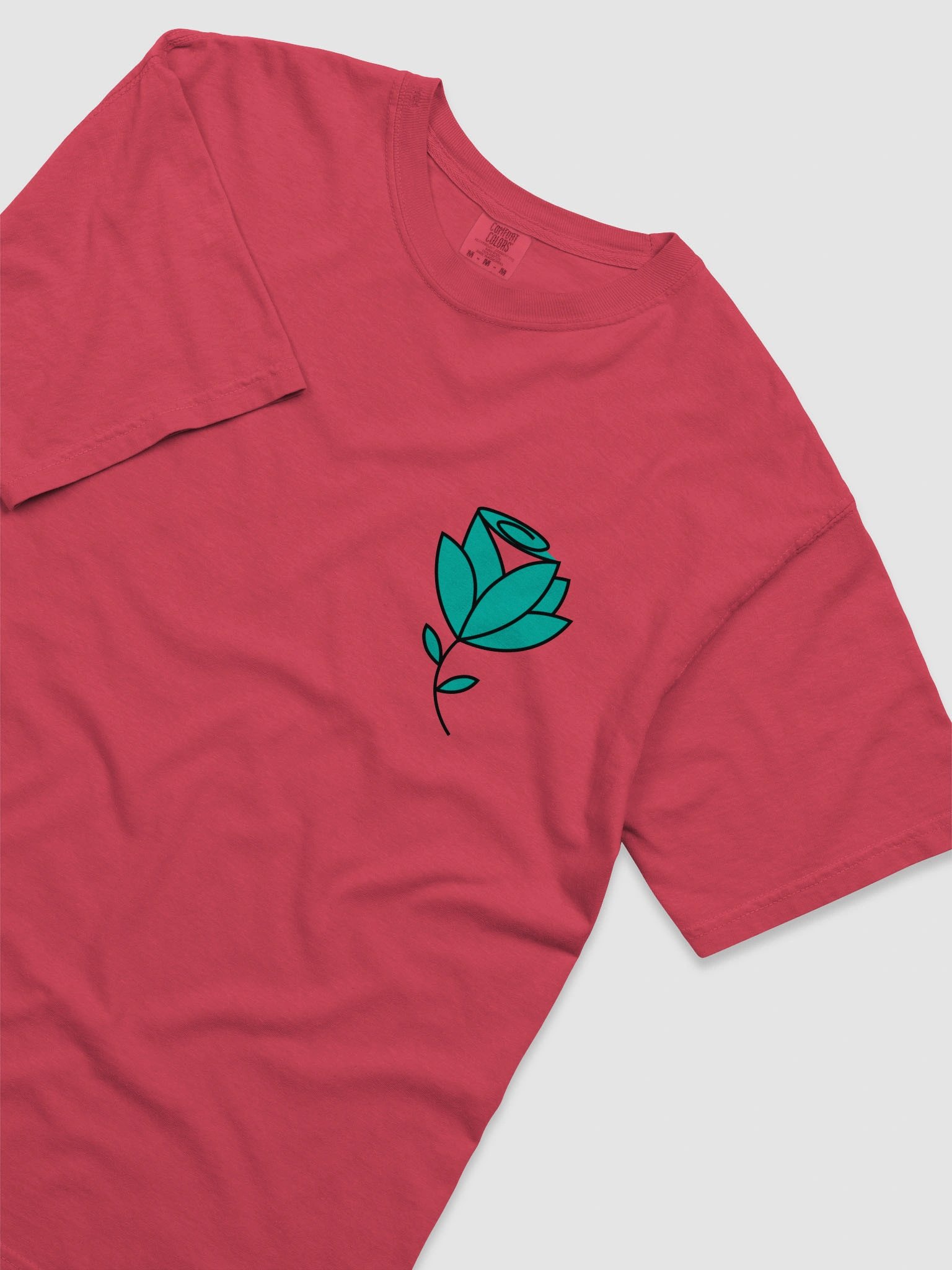 Teal "Pretty Land" Tee product image (29)