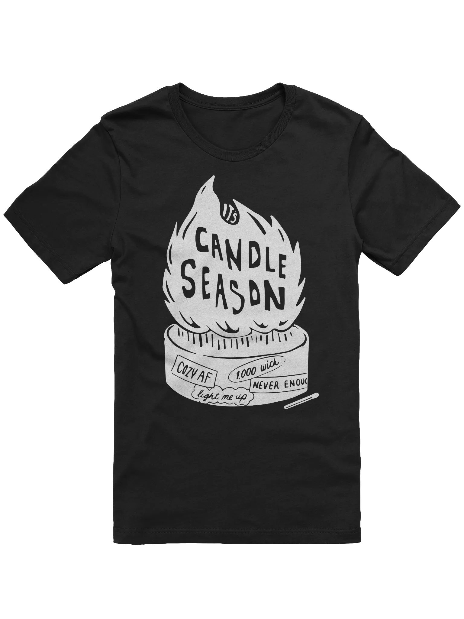 Candle Season Tee - White product image (1)