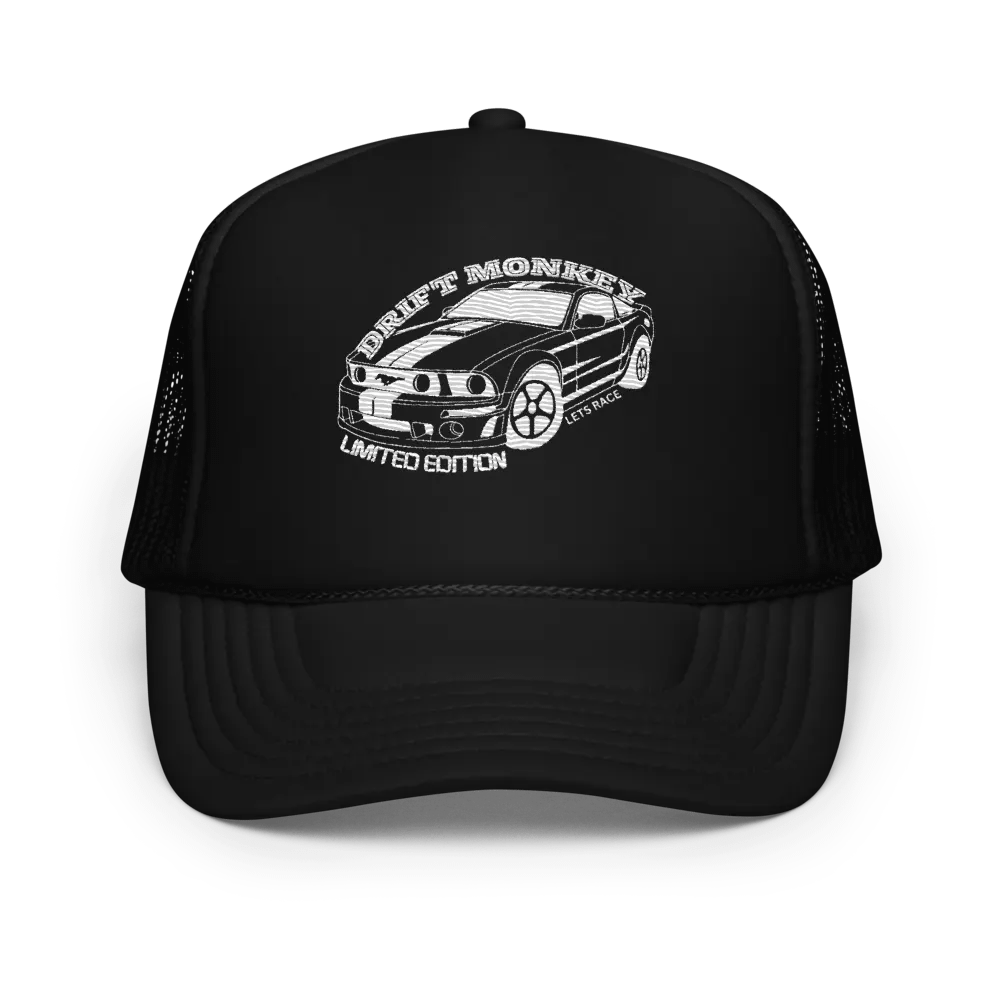 Drift Monkey Lets Race Trucker Hat product image (1)