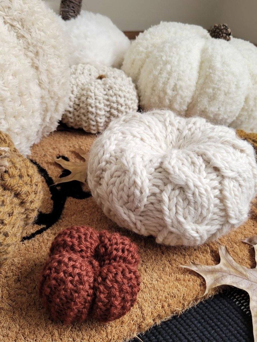 Cable Knit Pumpkin Pattern product image (4)