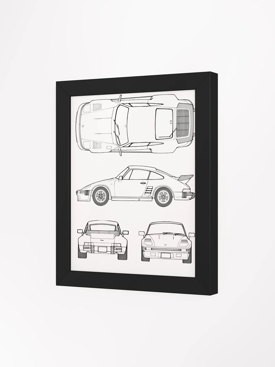 Framed Sports Car Poster product image (3)