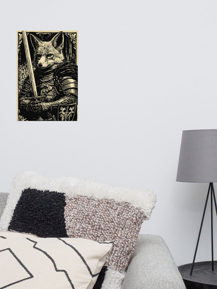 Fox Knight – Knighted Creatures Poster product image (2)