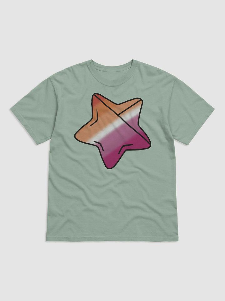 Lesbian Pride Folding Star T Shirt product image (5)