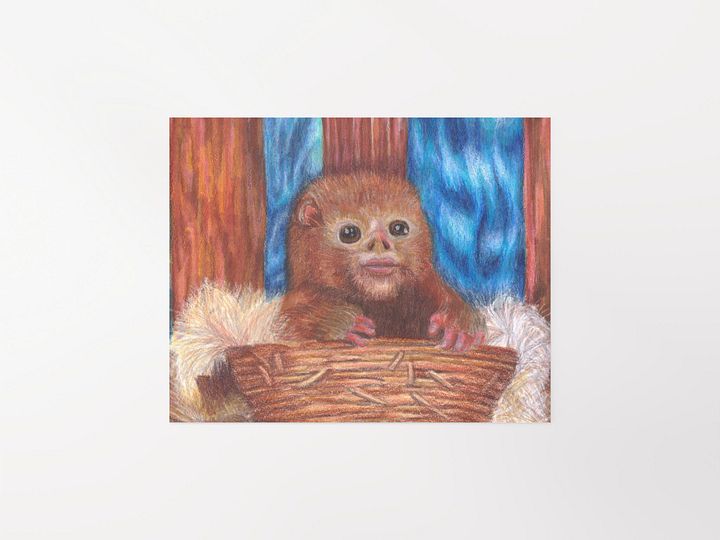Space Saga Baby Print product image (1)