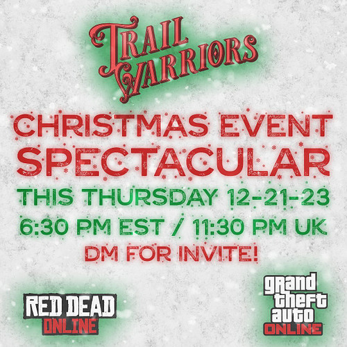 Join in an a fun line-up of seasonal activities in both Red Dead and GTA PS5 edition with 2 opportunities to win $10 PSN card...