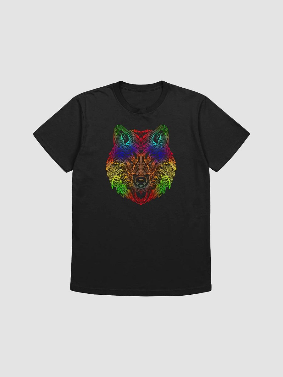 Vibrant Wolf Spectrum T-Shirt product image (3)