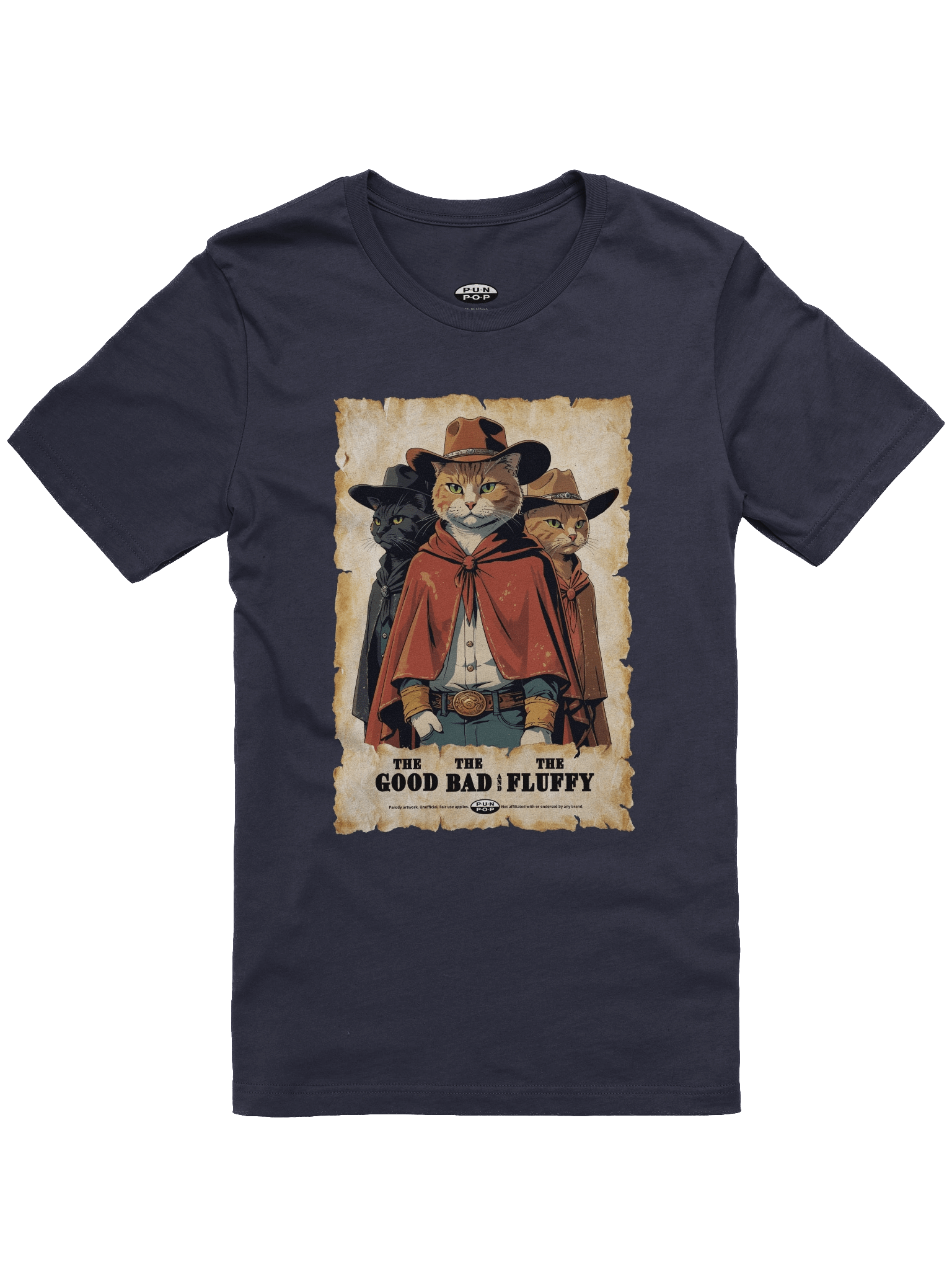The Good The Bad and The Fluffy - Super Soft T-Shirt product image (2)
