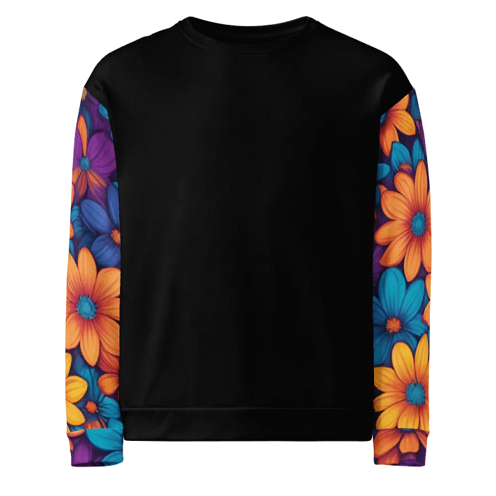 Floral Collage Unisex Sweatshirt product image (1)