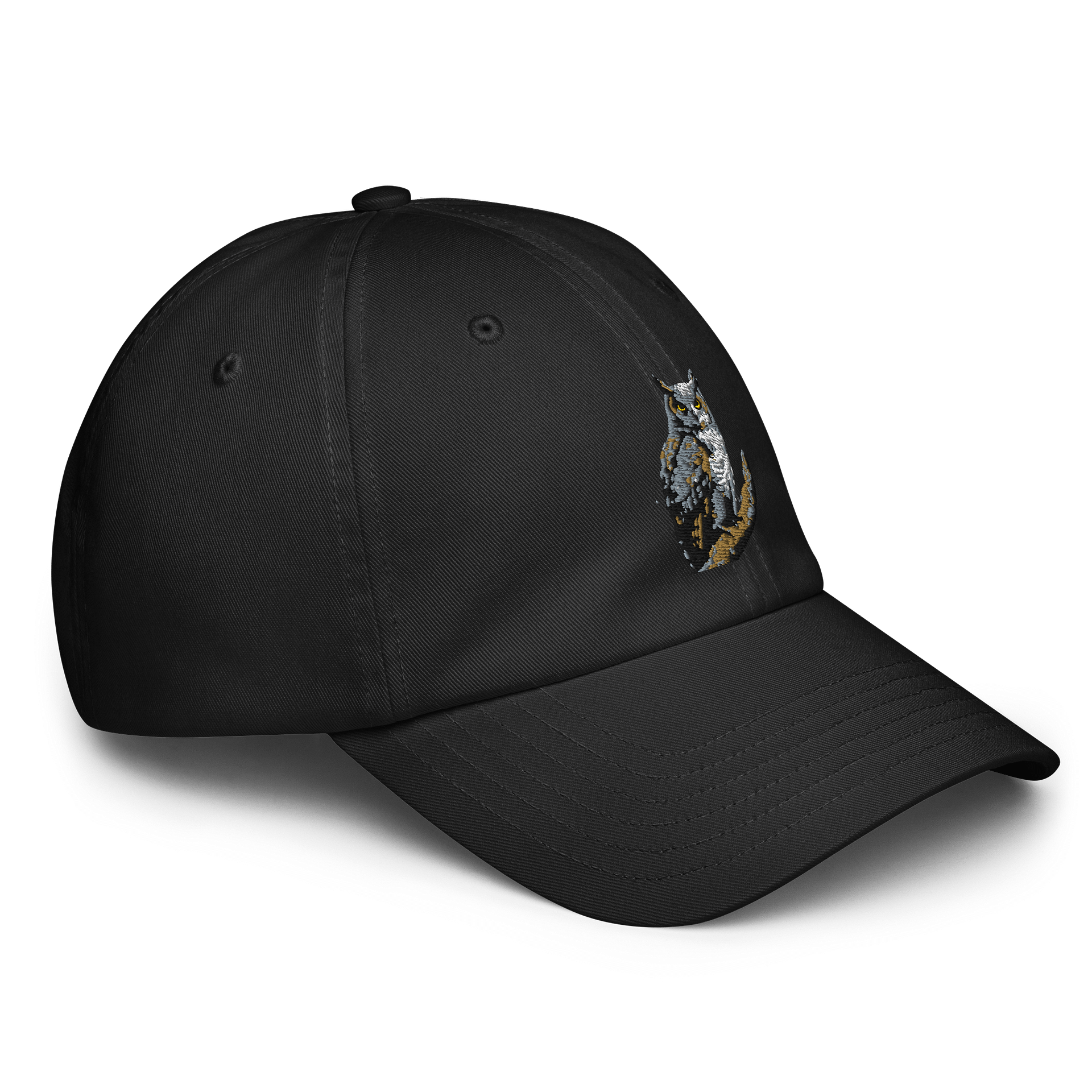 Horned Owl Embroidered Dad Hat product image (8)