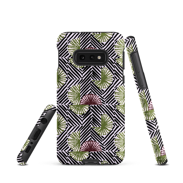 Afrococo Fan Stripes Geometric Tough Samsung® Case product image (2)