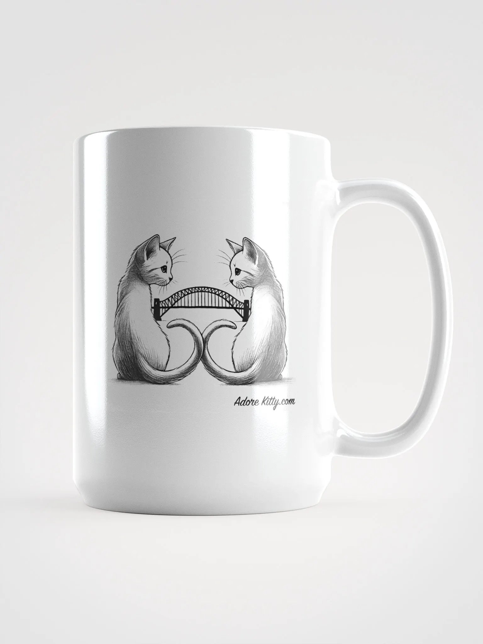Bridge of Paws – The Coathanger, Sydney (Mug) (Sydney Harbour Bridge product image (1)