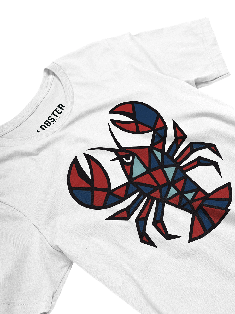 Lobster Cubism T-Shirt | Abstract Picasso-Style Lobster Art Tee product image (3)