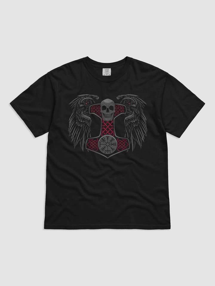 Mjolnir And Ravens T-Shirt product image (1)