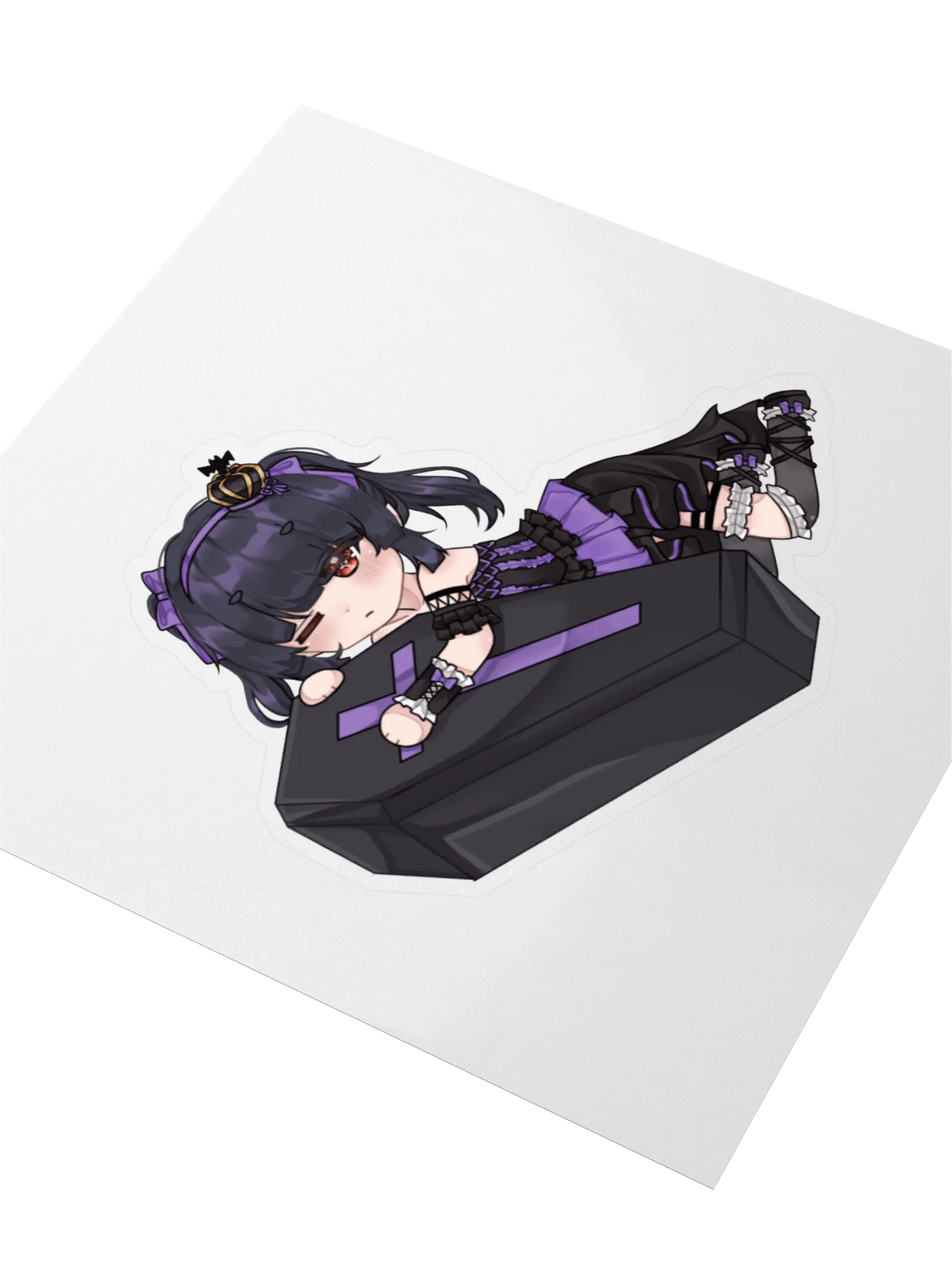 Princess Bampy Coffin Hugger Stickers product image (3)