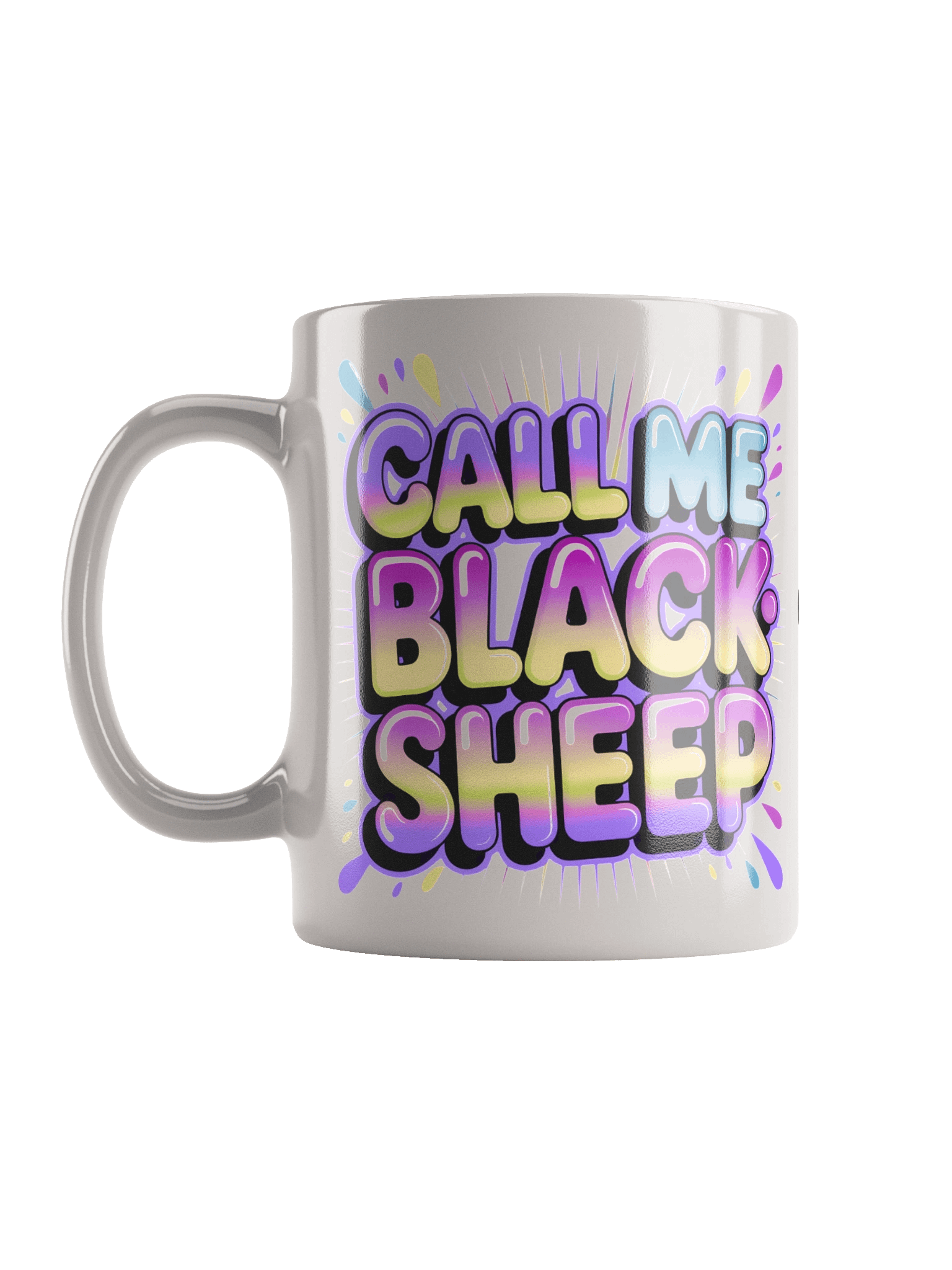 Dreamy CallMeBlackSheep White Glossy Mug product image (1)