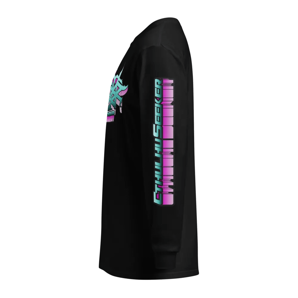 CthulhuSeeker Synthwave -Ver. 5- Longsleeve product image (8)