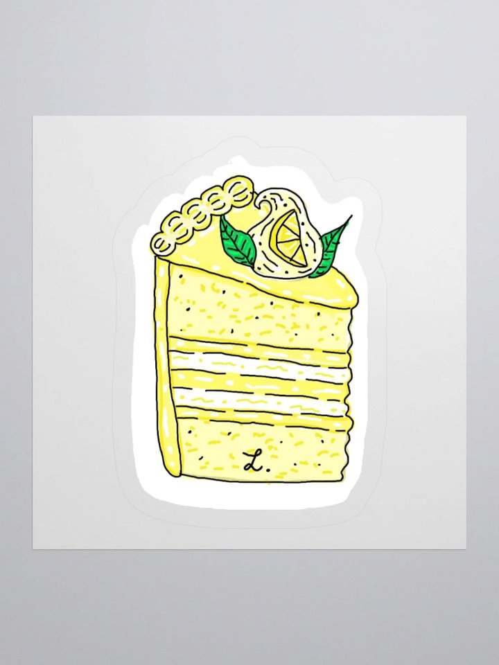 Lemon Layered Cake Sticker Set product image (3)