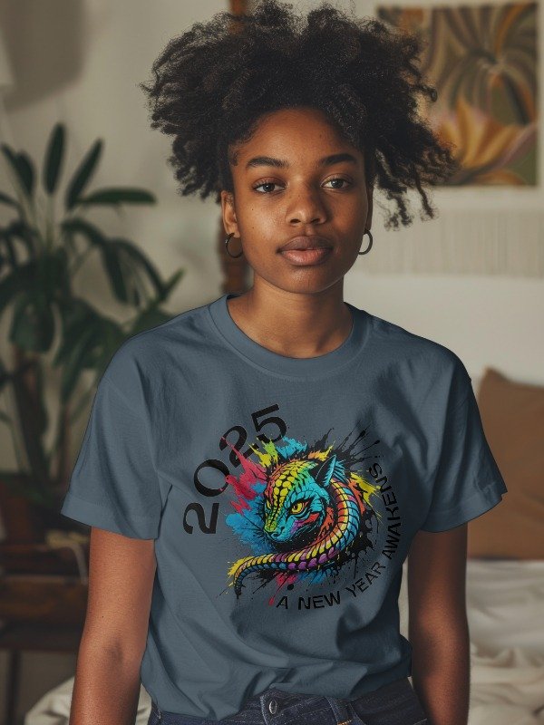 2025 A New Year Awakens - Dragon Unisex T-Shirt product image (6)