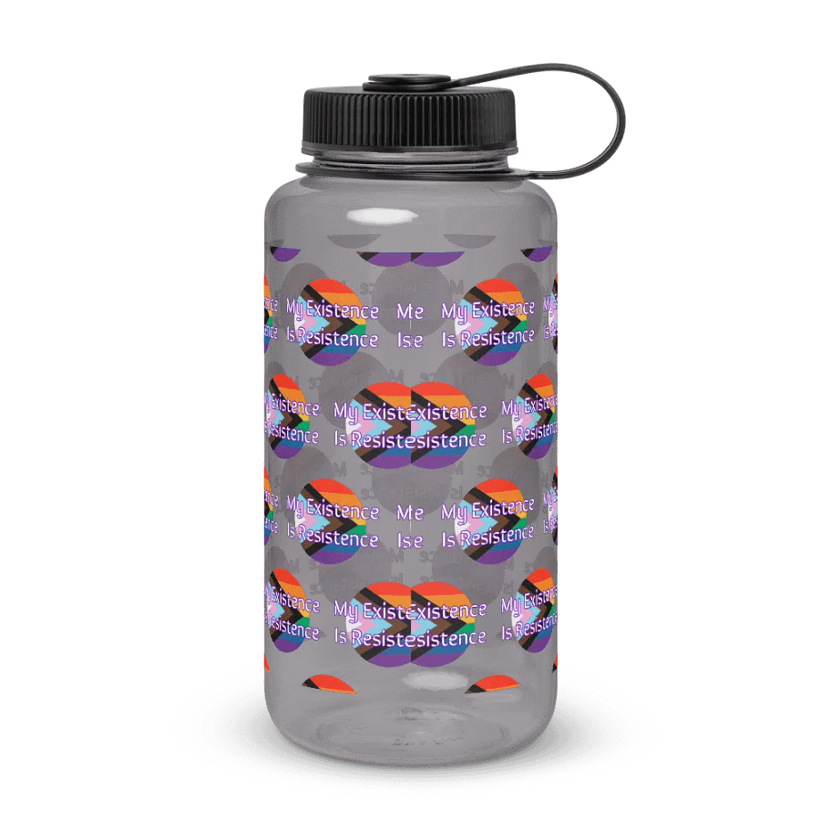 Resistors, My Existence is Resistance, Water Bottle product image (2)