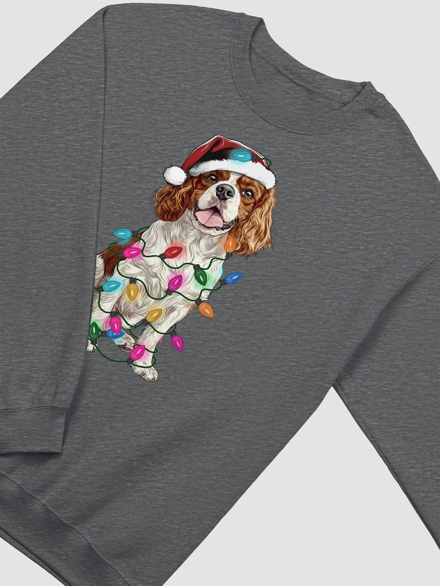 Funny Cavalier King Charles Spaniel(Blenheim 2) Christmas Sweatshirt product image (4)