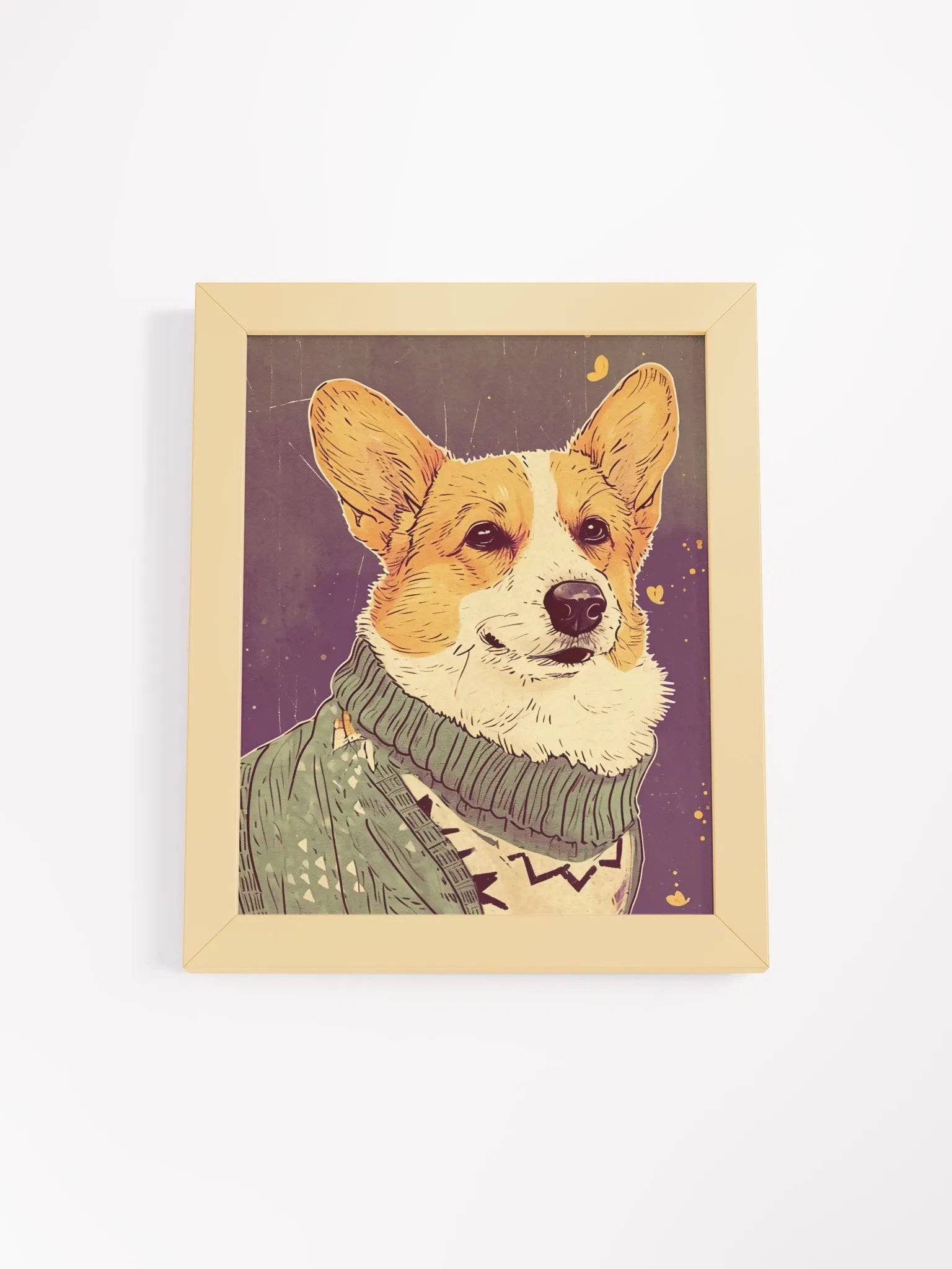 Corgi Chic Framed Poster product image (1)