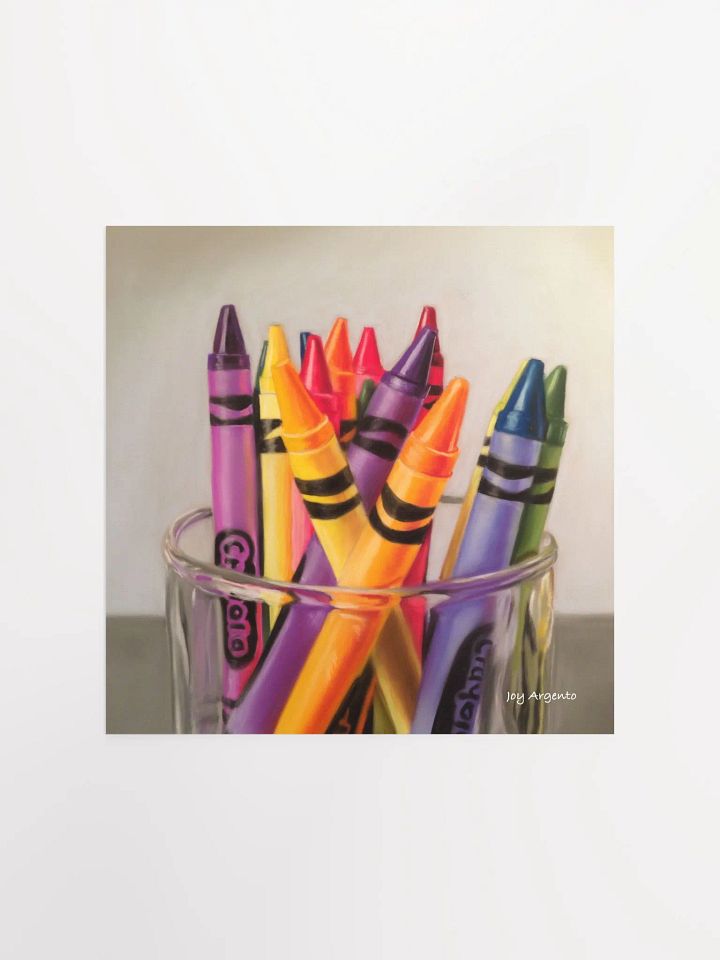 Crayons Print product image (1)