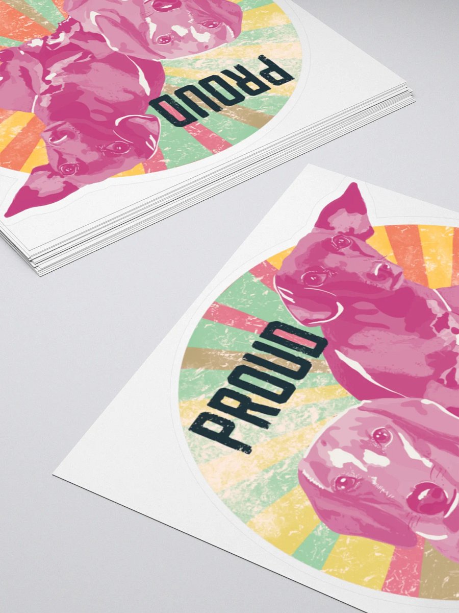 Proud Dachshund Momala Sticker product image (4)