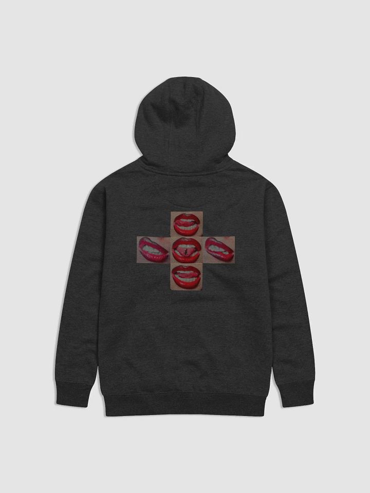 Lilith's Lust Crossed Lips Unisex Hoodie product image (21)