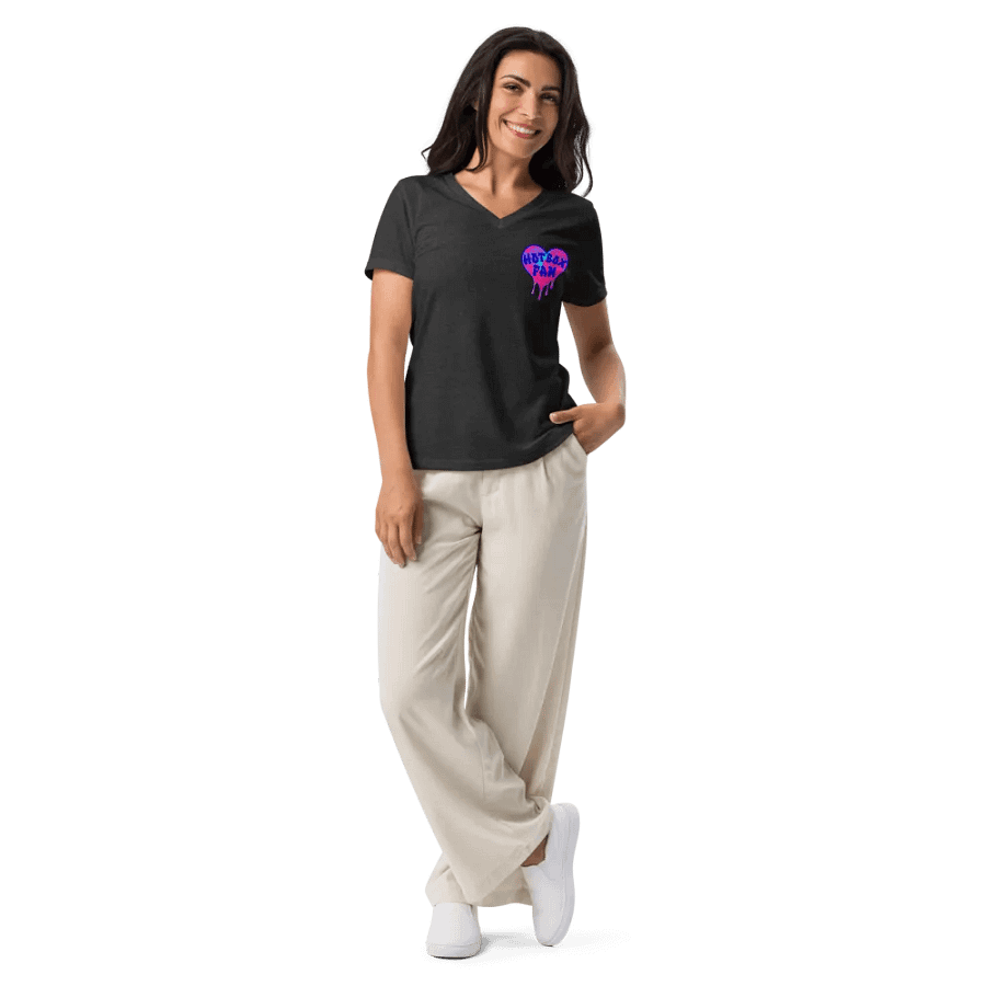 WOMENS HOT BOX FAM COLOR POP LOGO TEE product image (22)