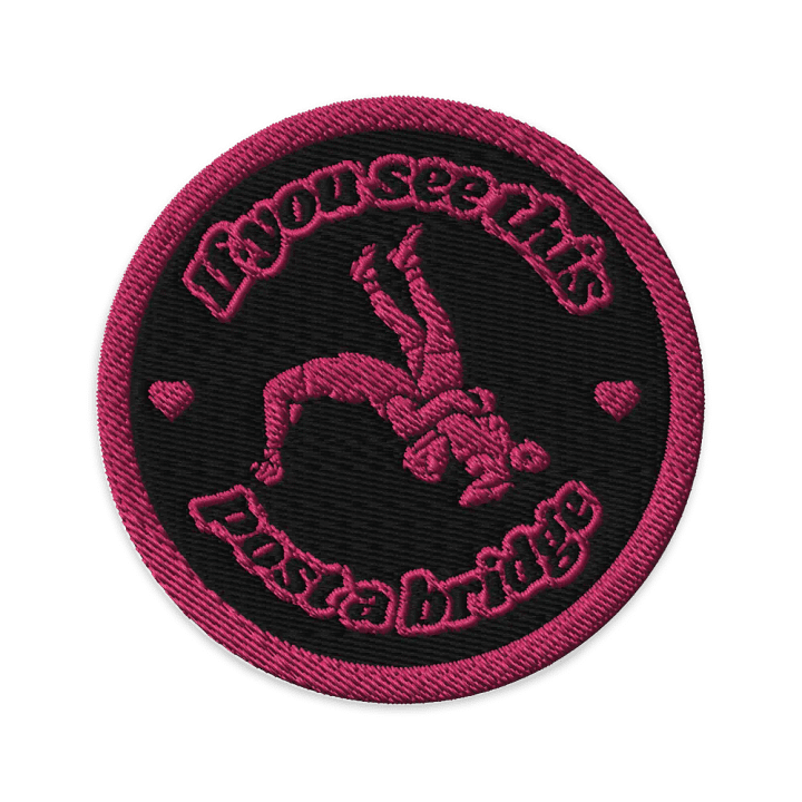 Post a Bridge Embroidery Patch product image (1)