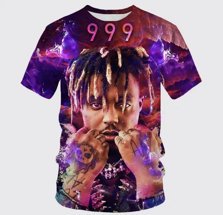 Summer Kids Boys Girls 3D XXXtentation Rapper Print T-shirt Tops Trending NEW product image (1)