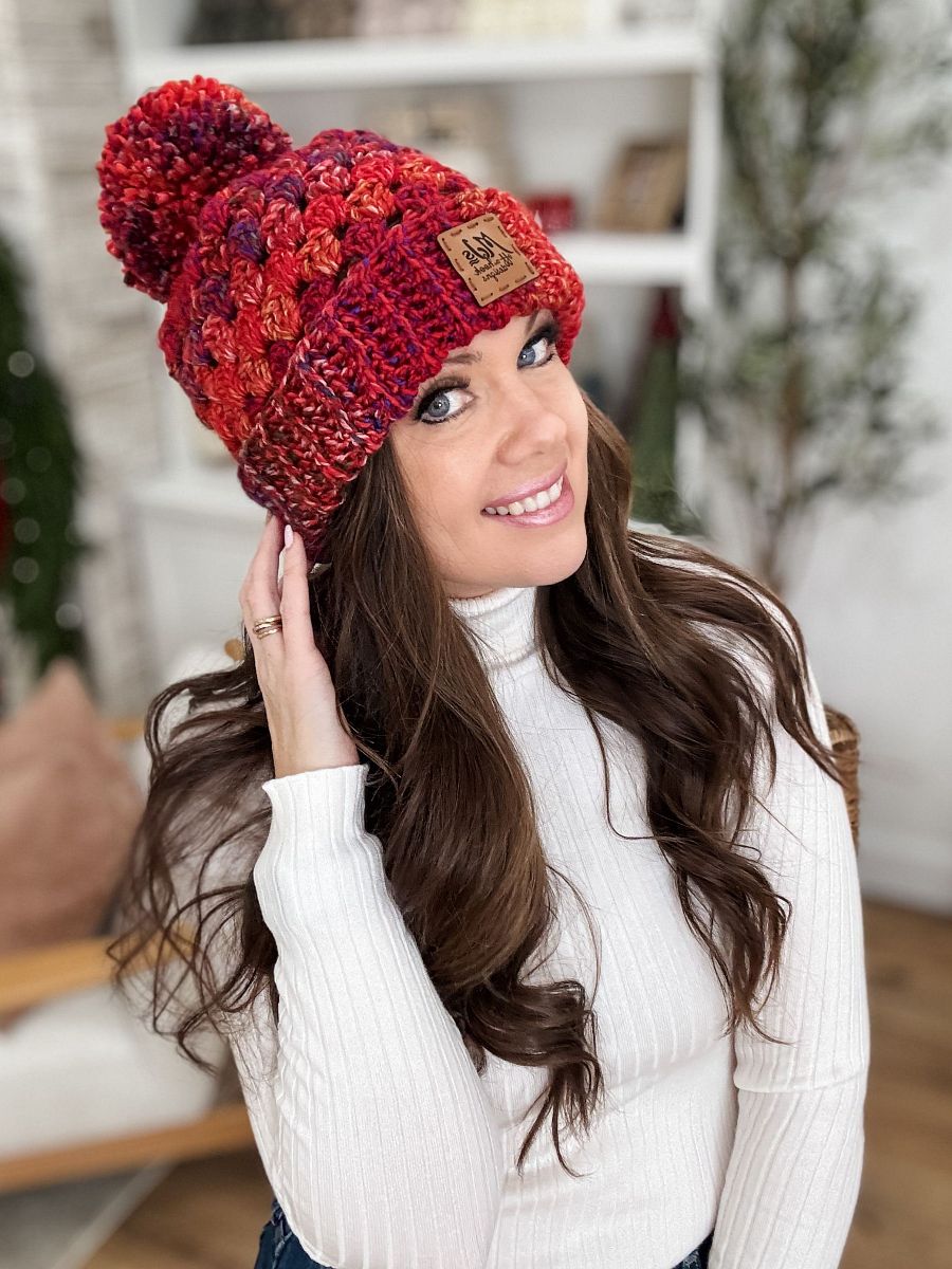 Chunky Granny Hat Crochet Pattern product image (10)