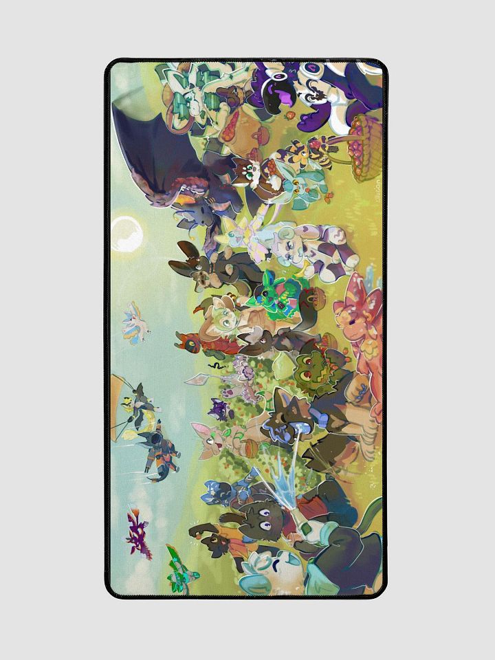 summer berry fields 2024 - kofi members desk mat product image (2)