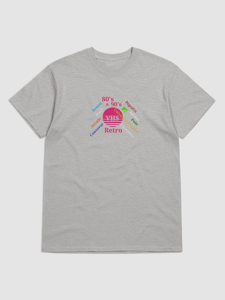 Retro VHS Circle Graphic Tee product image (1)