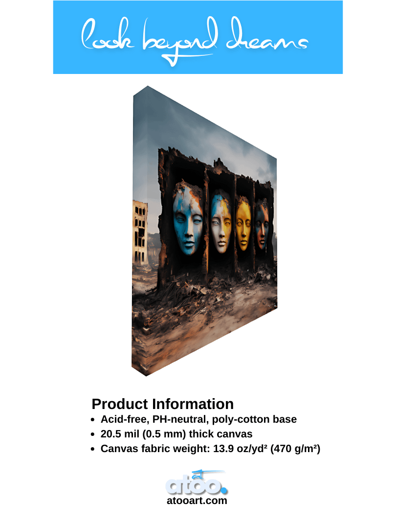 Elegy to Humanity - 12 | Canvas Art Painting product image (7)