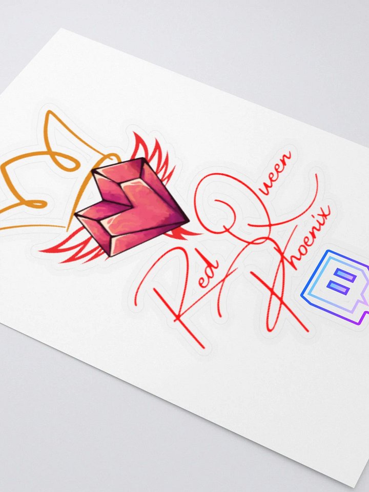 Red Queen Phoenix - Sticker product image (2)