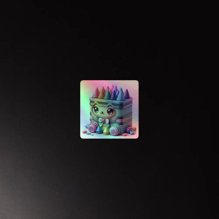 Colorful Crayon Sticker product image (4)