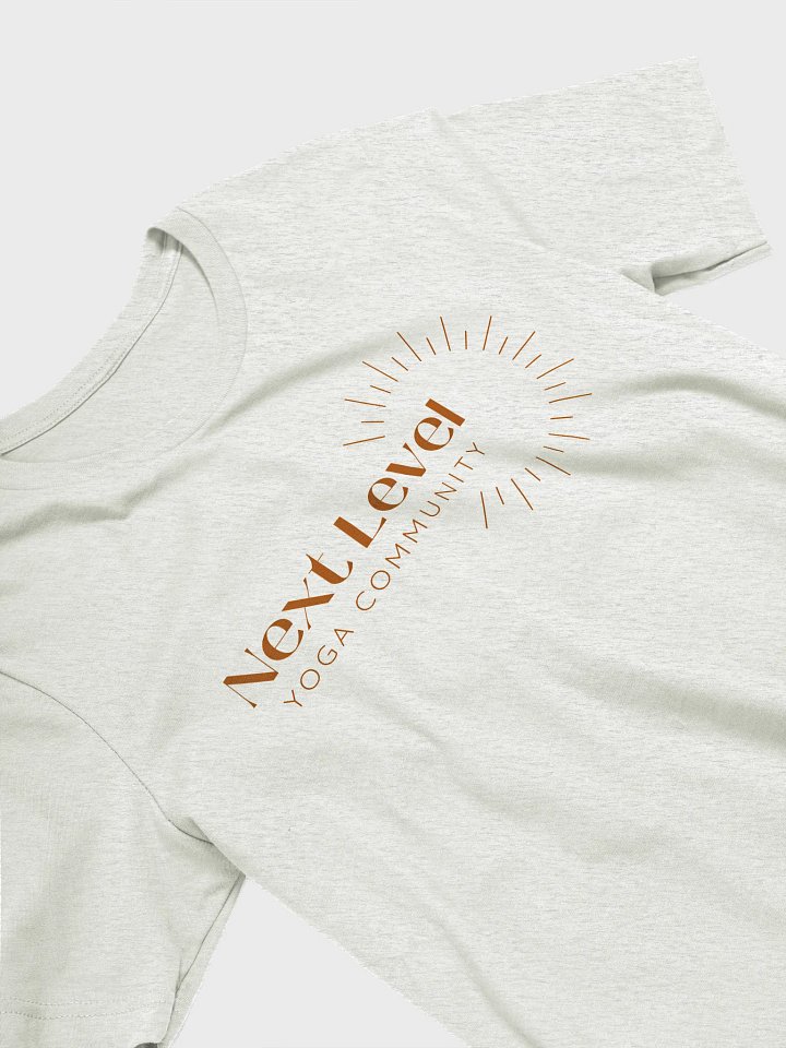 Next Level Yoga Community Logo Unisex Lightweight T product image (2)