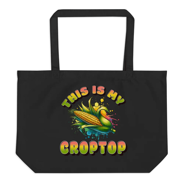 This Is My Crop Top Corn Couture Eco Tote product image (1)