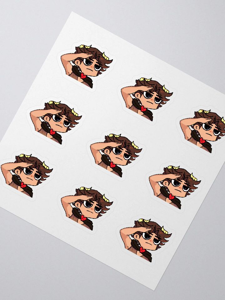 Nukeri Emote Sticker Set - 9x Salute product image (6)
