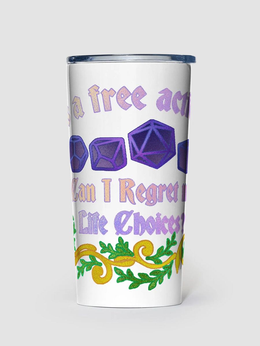 Regretful Choices 20oz Stainless Steel Tumbler product image (1)