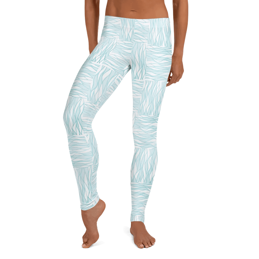Light Turquois All-Over Print Leggings product image (10)