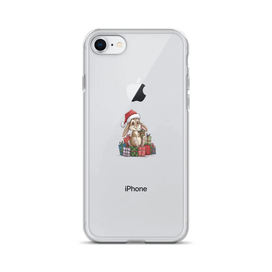 Santa Bunny Clear Case for iPhone® product image (1)