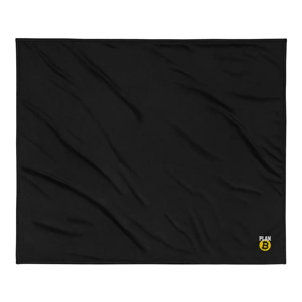 Bitcoin Symbol Premium Sherpa Blanket product image (2)