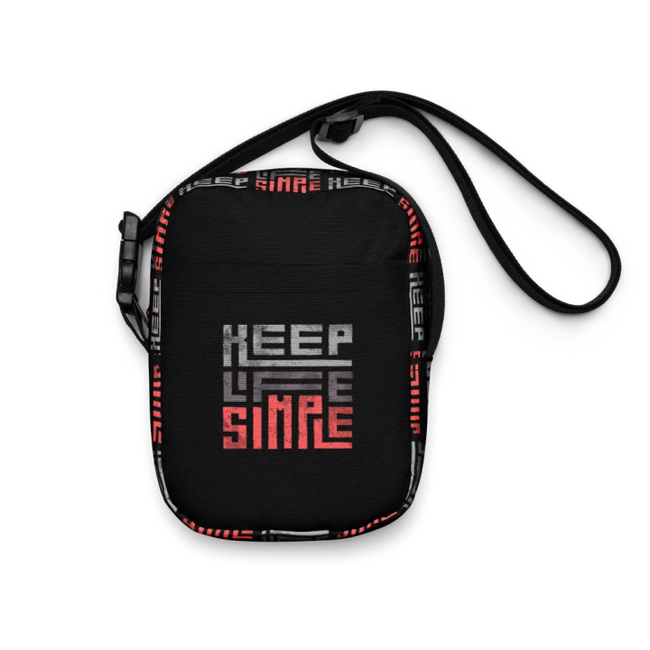 'Keep Life Simple' Utility Crossbody Bag product image (1)