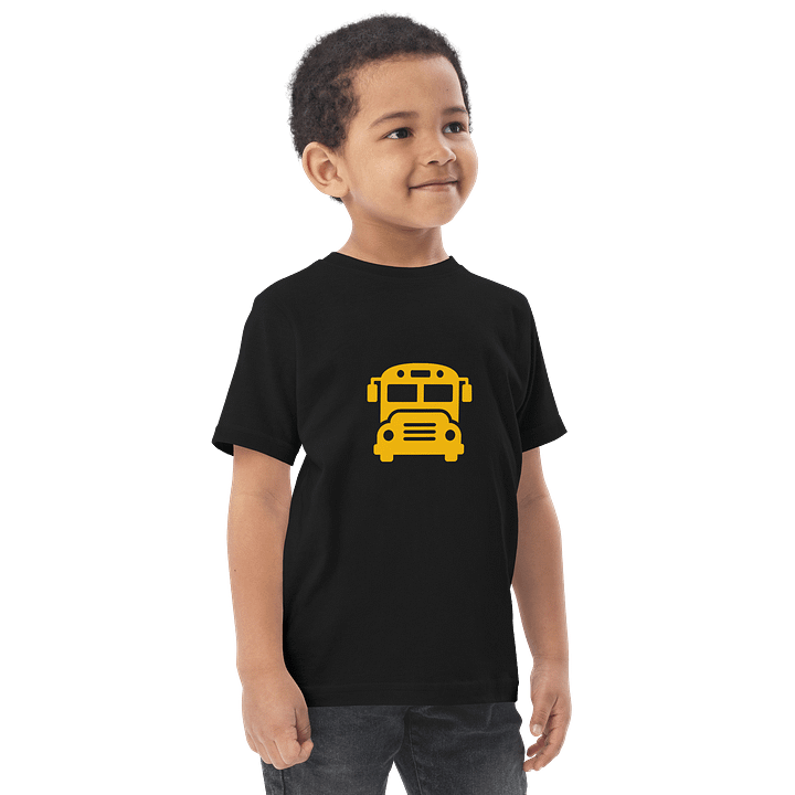 Minimalist School Bus Icon Toddler T-Shirt product image (7)
