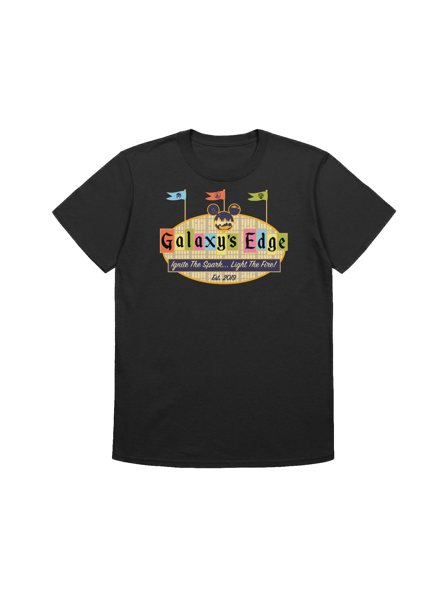 Galaxy's Edge Est 2019 Retro Tee product image (2)