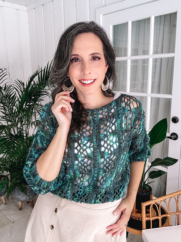 Key Largo Crochet Top Pattern (xs-5x) product image (1)