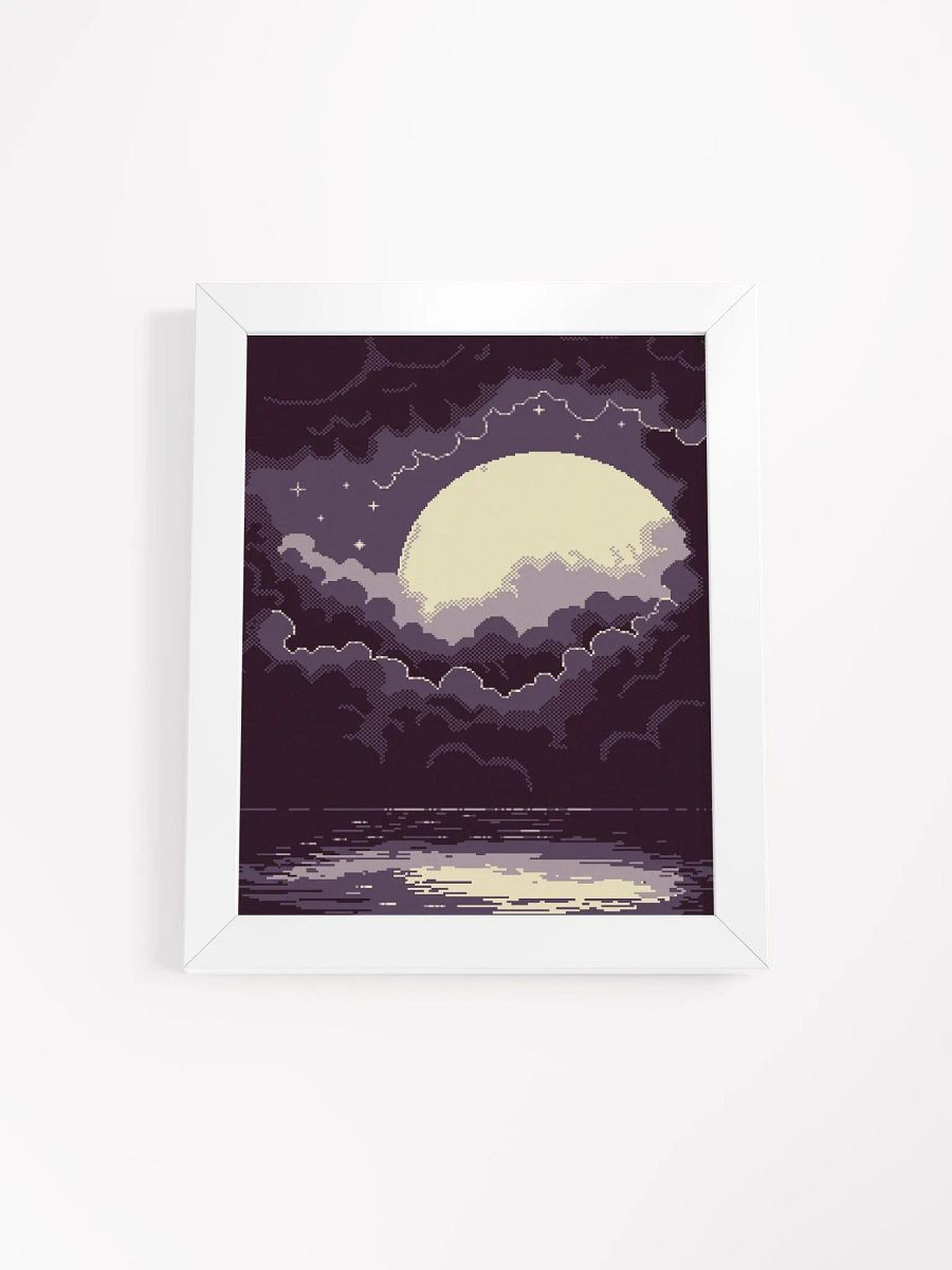 2-Bit Moon Pixel Art product image (3)